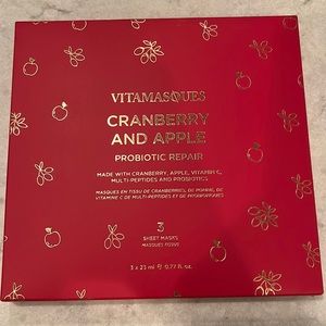 Vitamasques Cranberry apple probiotic repair mask new